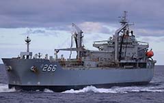 HMAS Sirius returns to Fleet Base West